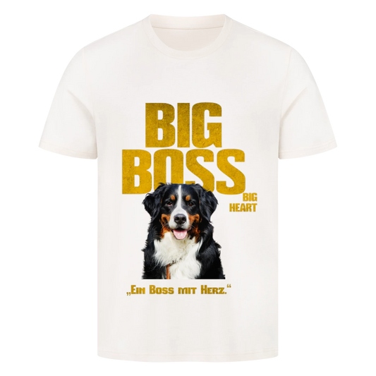 Personalisierbares Hunde T-Shirt "Big Boss"