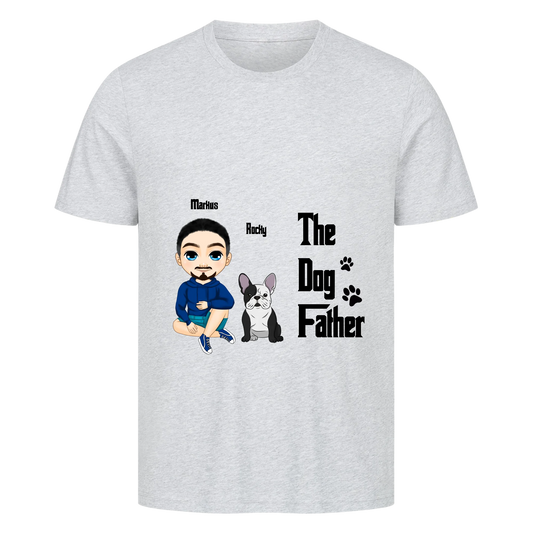 Personalisierbares Hunde T-Shirt "The Dog Father - Der Hunde Vater"