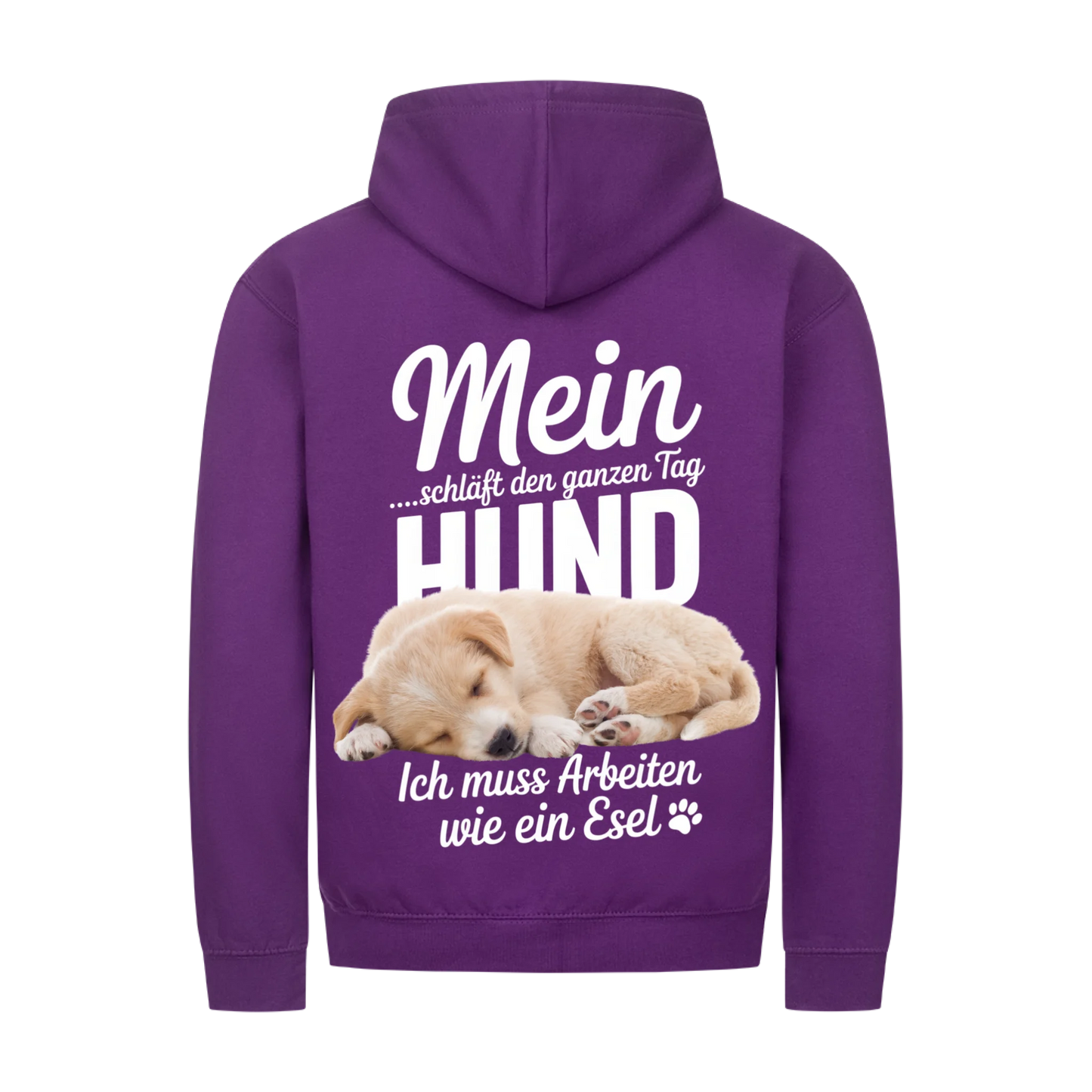 Mein Hund Schläft Zipper