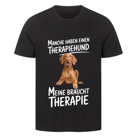Personalisierbares Hunde T-Shirt "Manche Haben Einen Therapiehund"