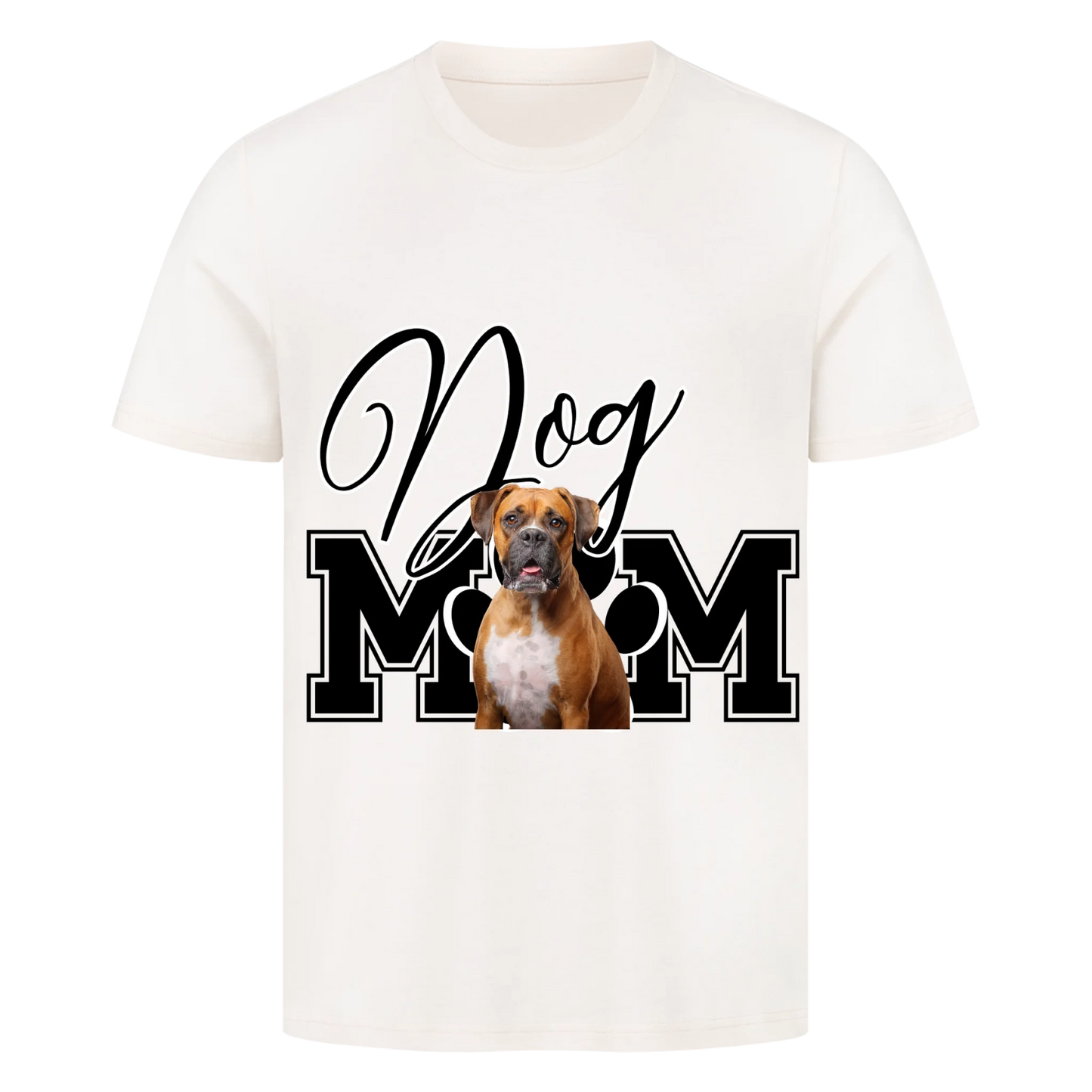Personalisierbares Hunde T-Shirt "Dogmom"