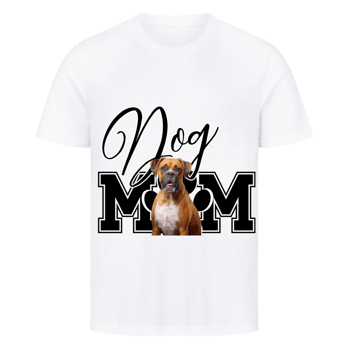 Personalisierbares Hunde T-Shirt "Dogmom"