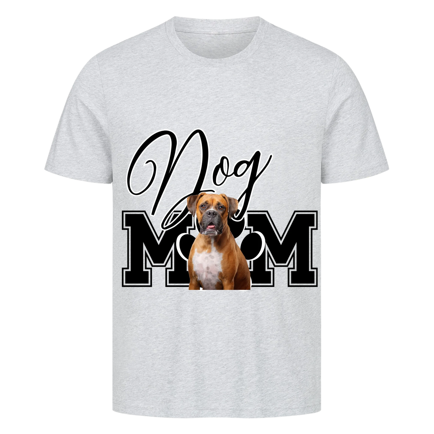 Personalisierbares Hunde T-Shirt "Dogmom"