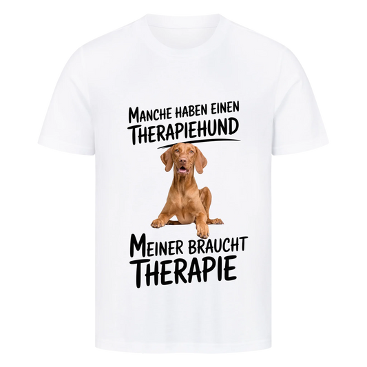 Personalisierbares Hunde T-Shirt "Manche Haben Einen Therapiehund"