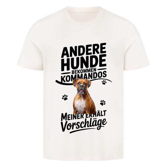 Personalisierbares Hunde T-Shirt "Andere Bekommen Kommandos"