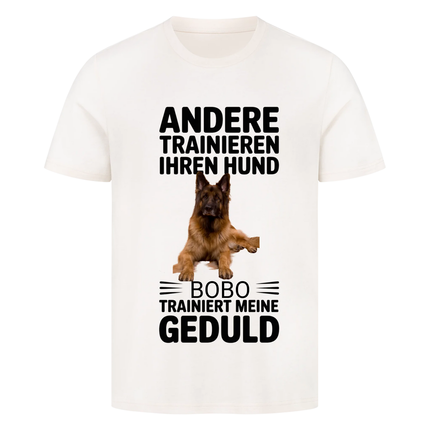 Personalisierbares Hunde T-Shirt "Andere Trainieren Ihren Hund" mit Hundename
