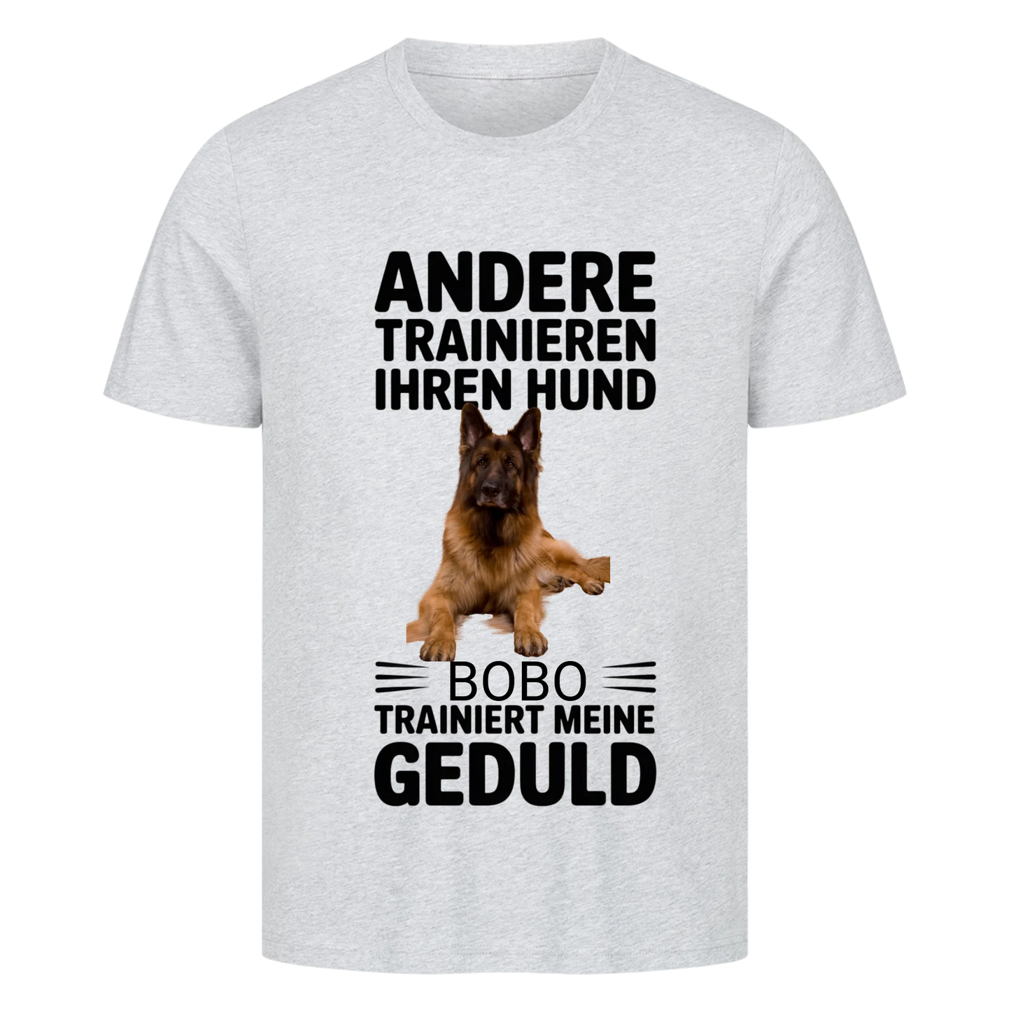 Personalisierbares Hunde T-Shirt "Andere Trainieren Ihren Hund" mit Hundename