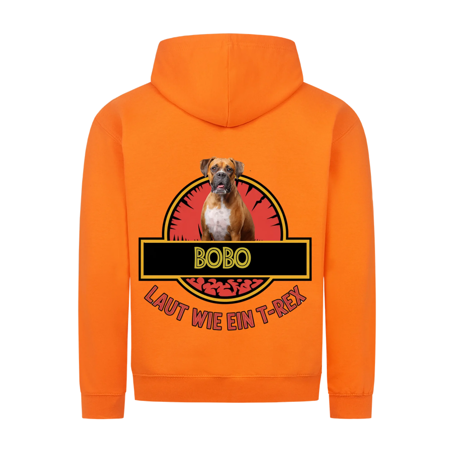 Personalisierbares Hunde Zipper "Jurassic Park Style"