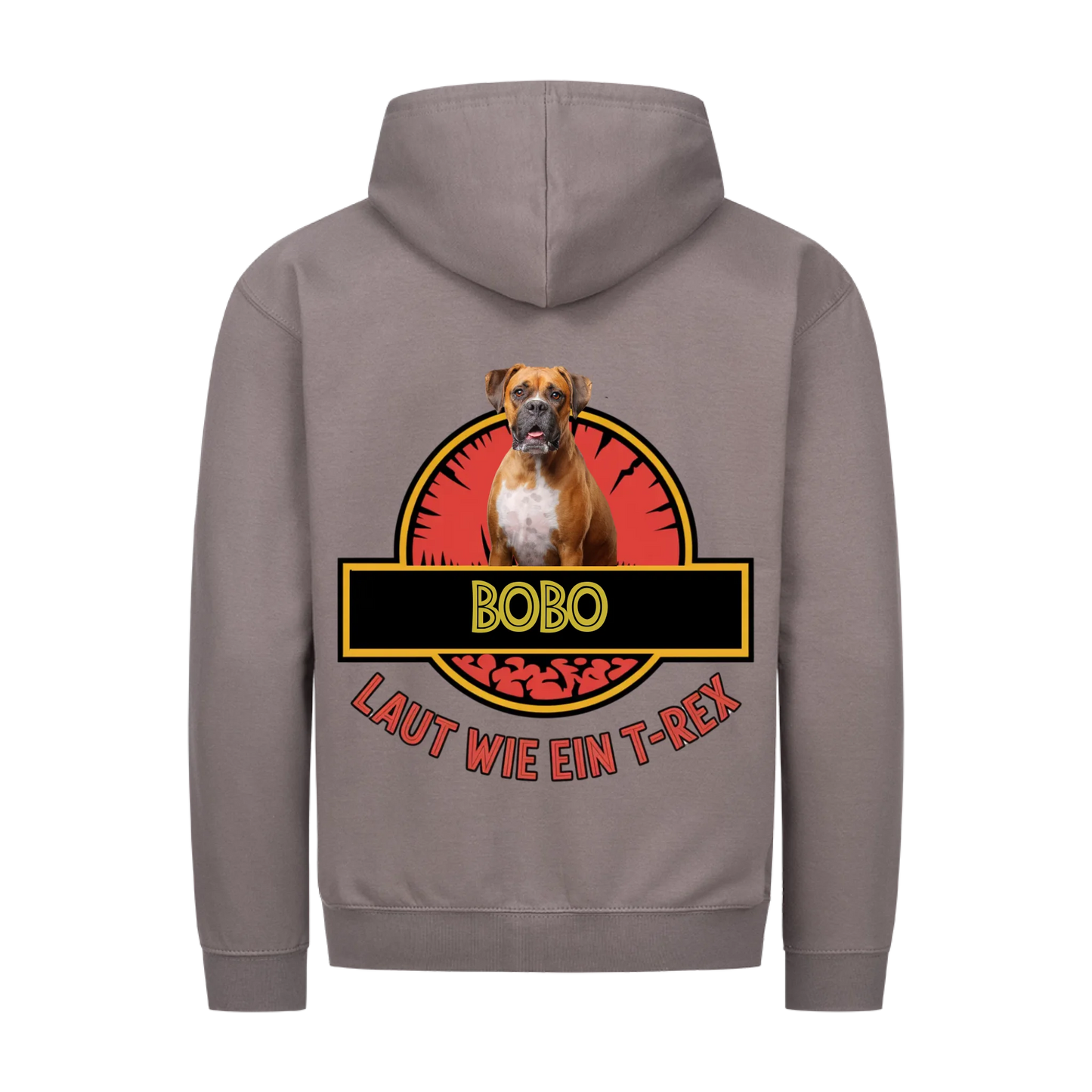 Personalisierbares Hunde Zipper "Jurassic Park Style"