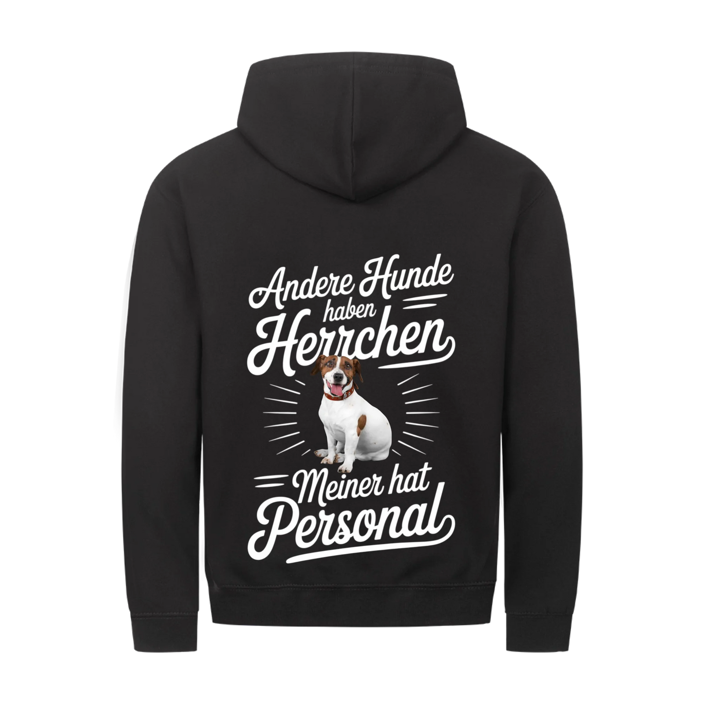 Personalisierbares Hunde Zipper "Andere Hunde Haben Herrchen"