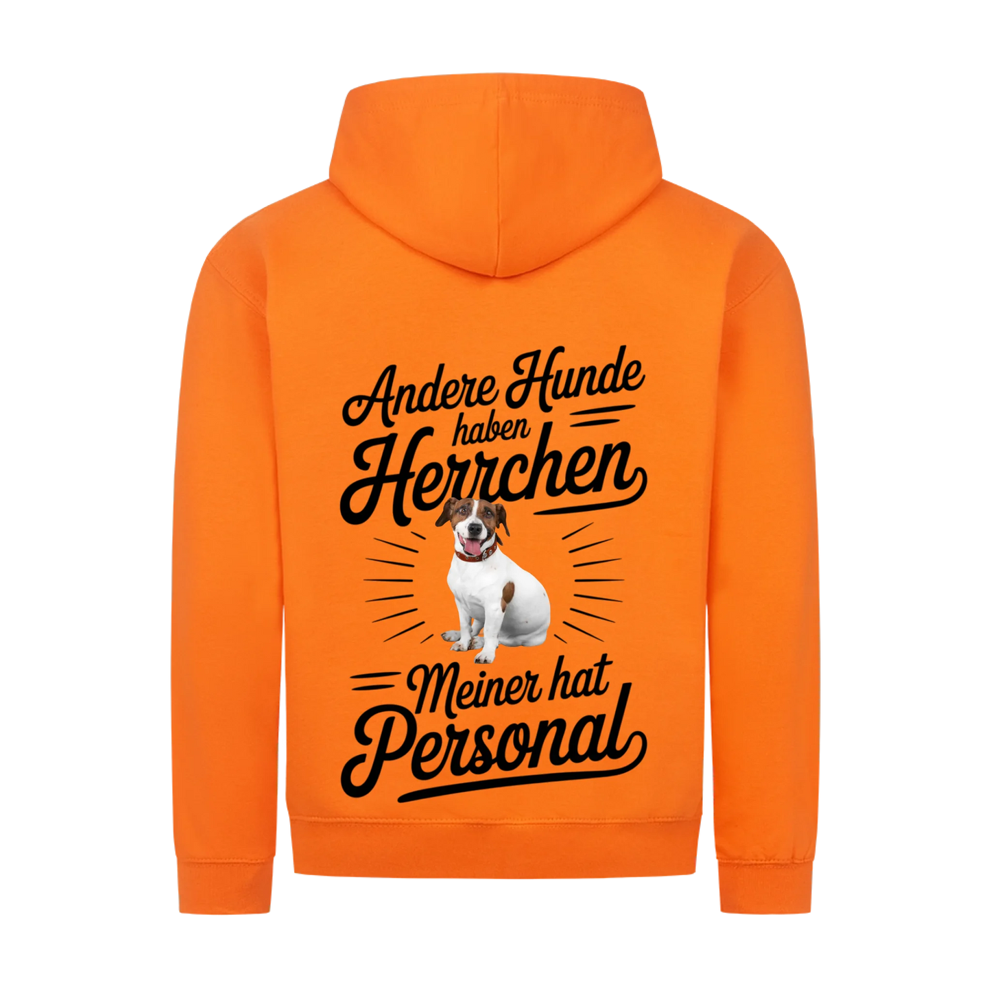 Personalisierbares Hunde Zipper "Andere Hunde Haben Herrchen"
