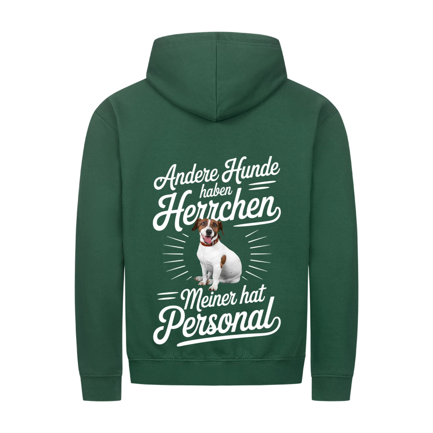 Personalisierbares Hunde Zipper "Andere Hunde Haben Herrchen"