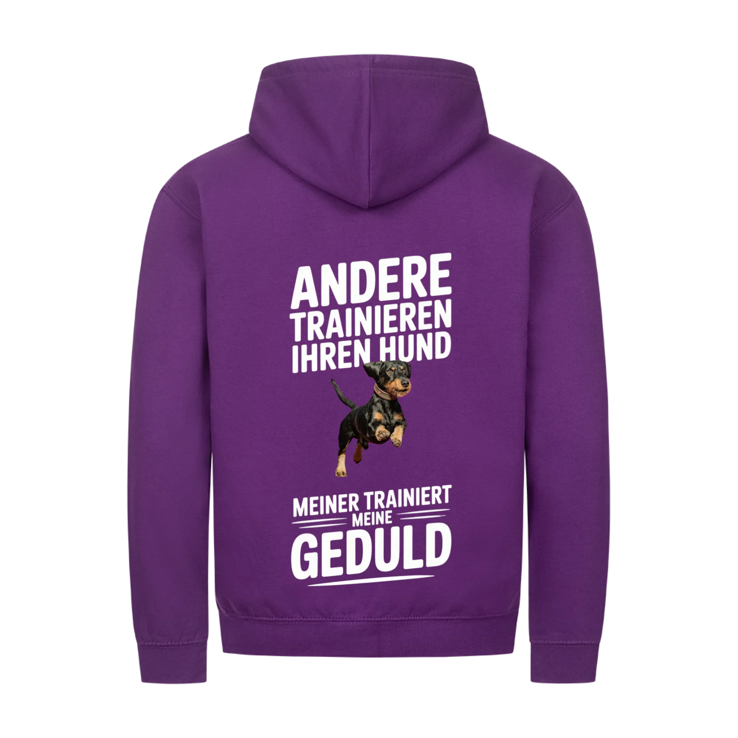 Personalisierbares Hunde Zipper "Andere Trainieren Ihren Hund"
