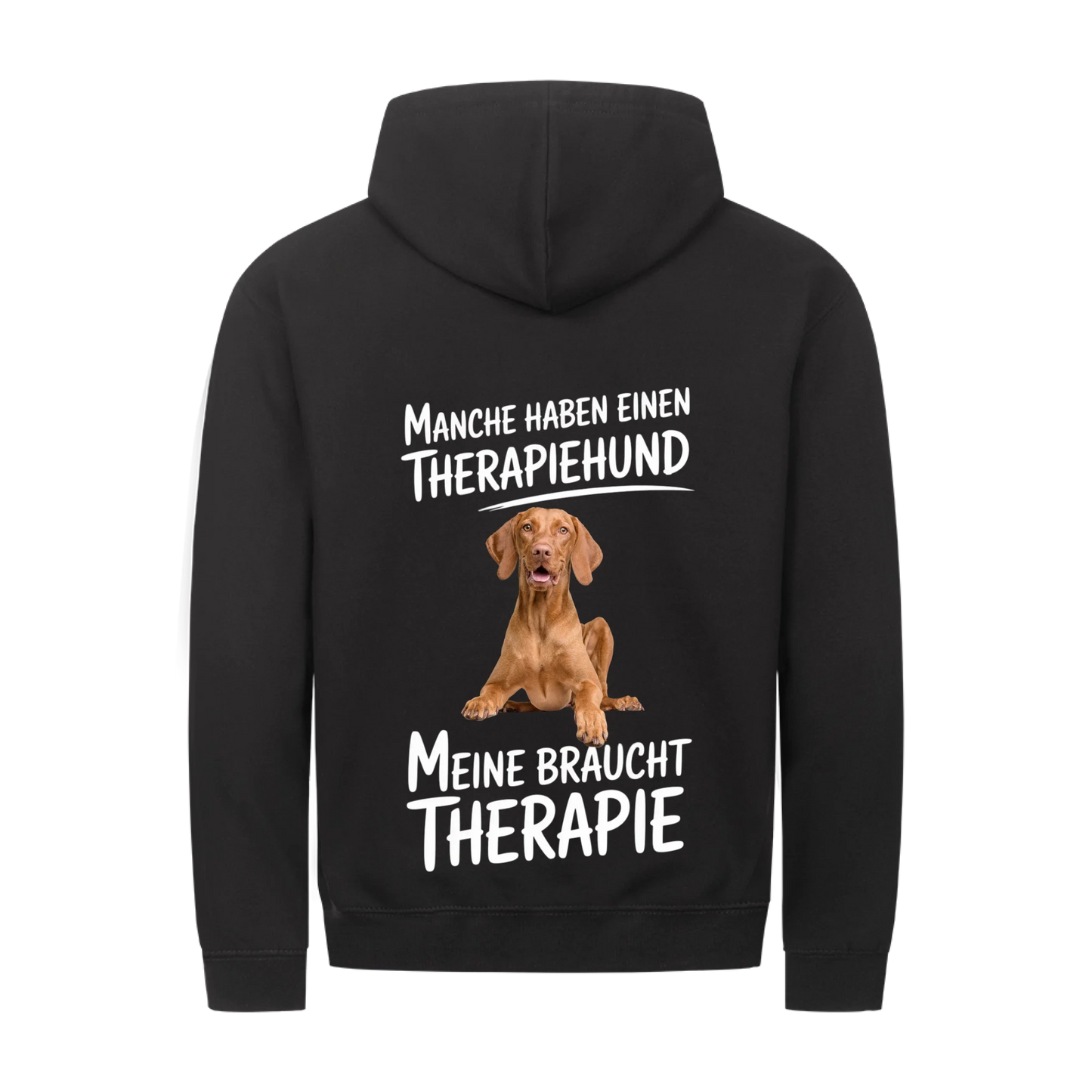 Personalisierbares Hunde Zipper "Manche Haben Einen Therapiehund"
