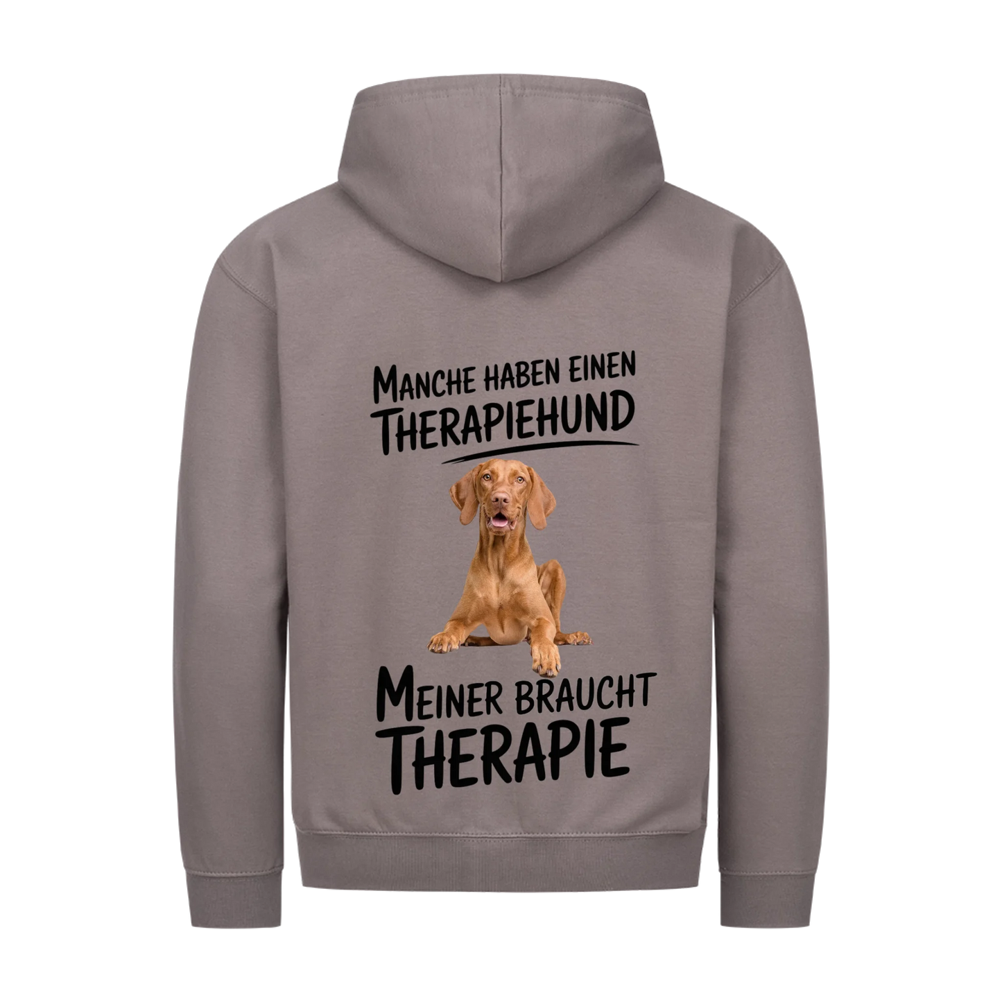 Personalisierbares Hunde Zipper "Manche Haben Einen Therapiehund"