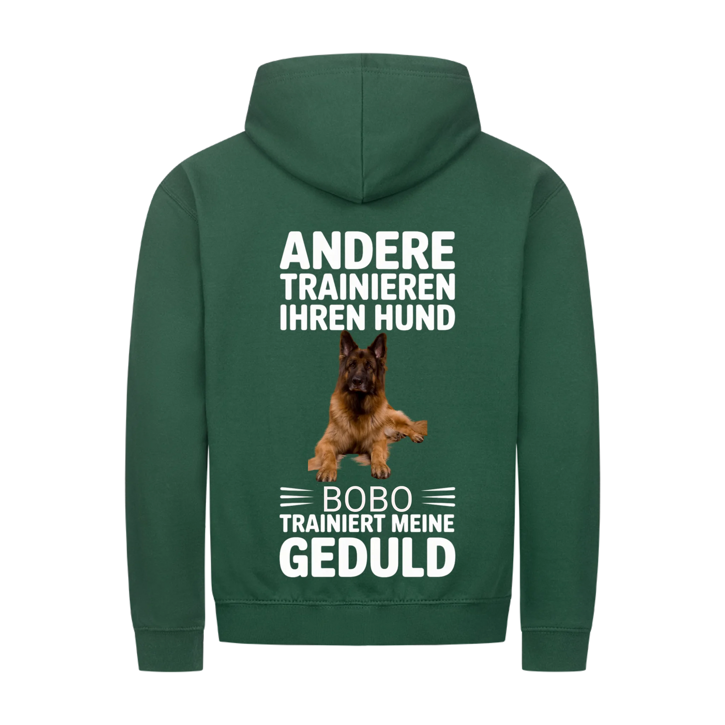 Personalisierbares Hunde Zipper "Andere Trainieren Ihren Hund" mit Hundename