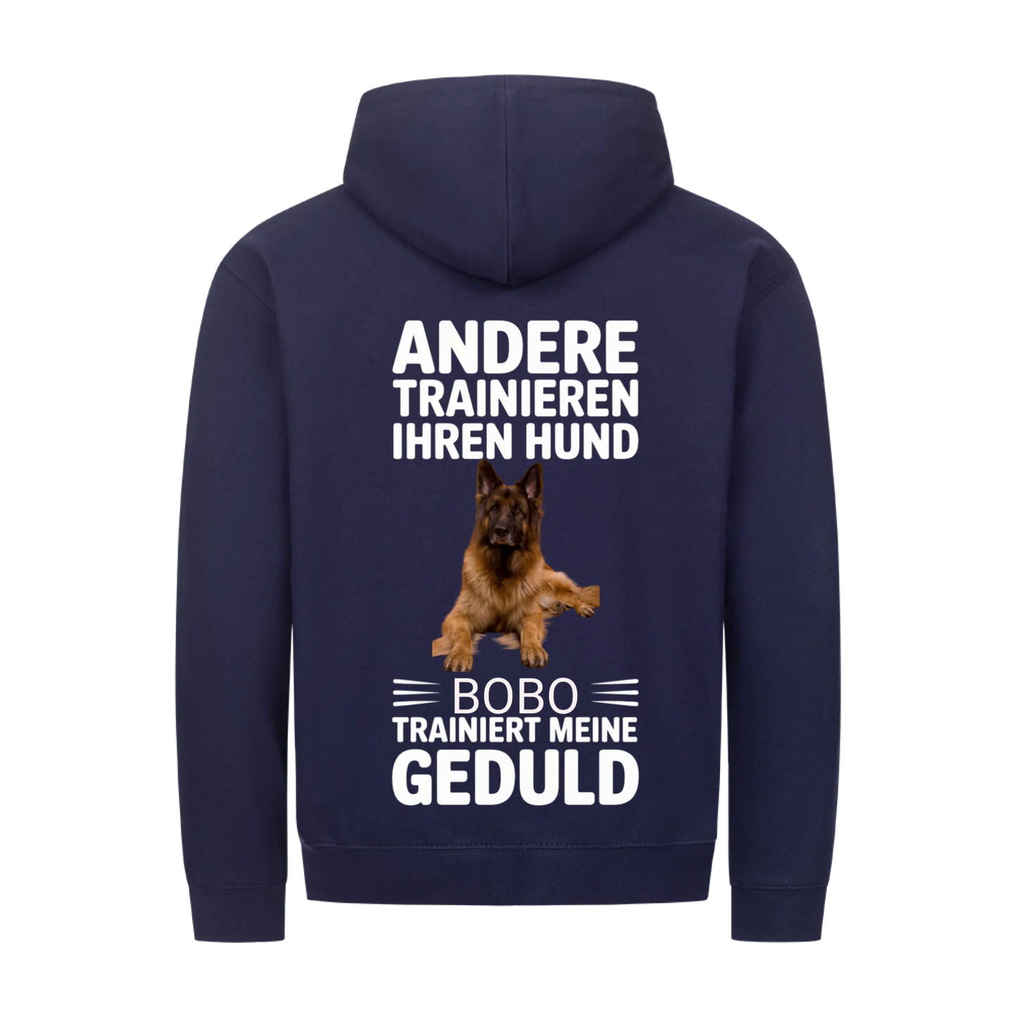 Personalisierbares Hunde Zipper "Andere Trainieren Ihren Hund" mit Hundename