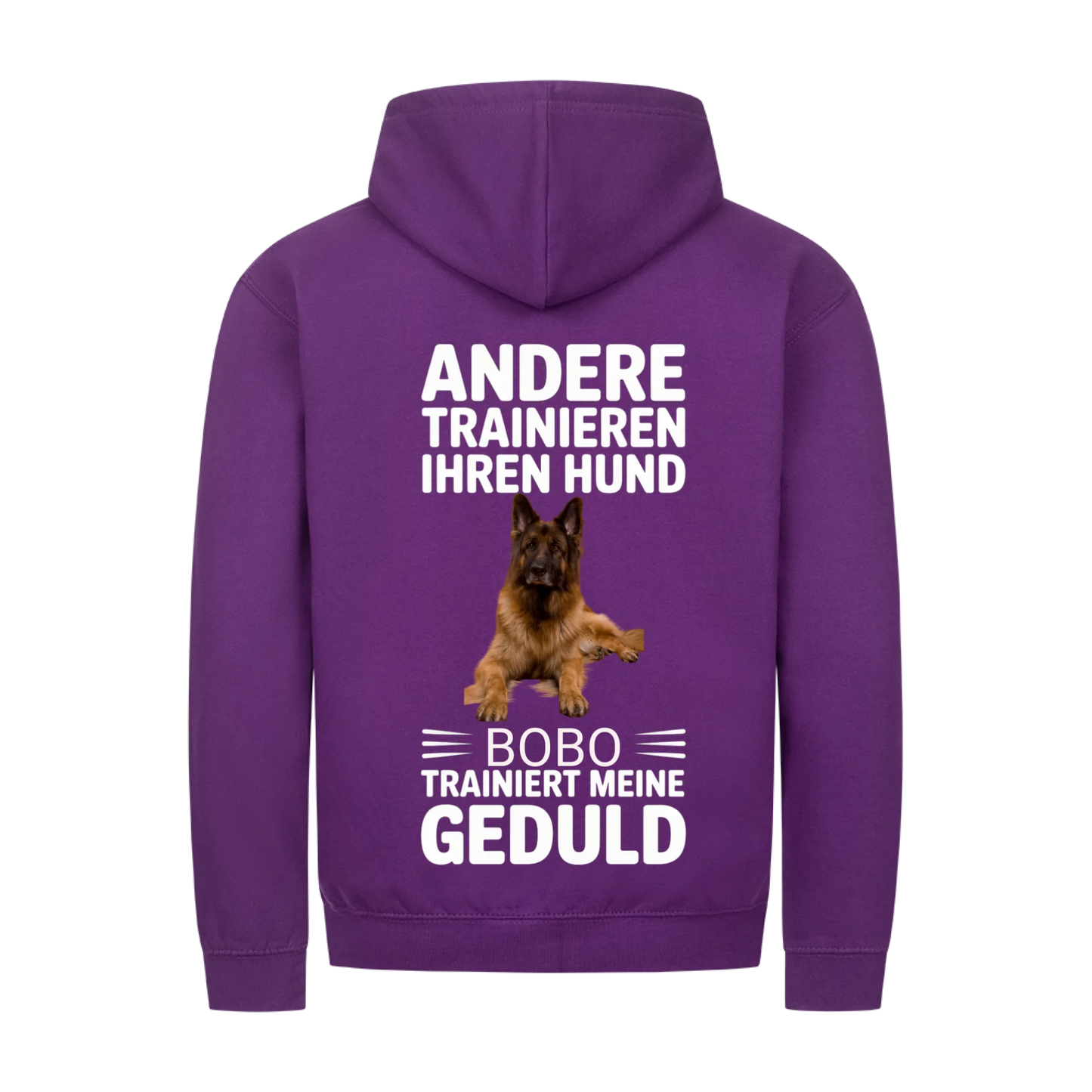 Personalisierbares Hunde Zipper "Andere Trainieren Ihren Hund" mit Hundename