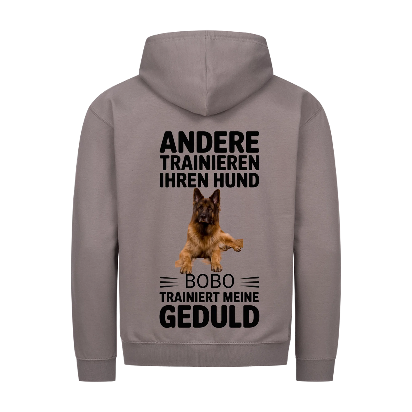 Personalisierbares Hunde Zipper "Andere Trainieren Ihren Hund" mit Hundename