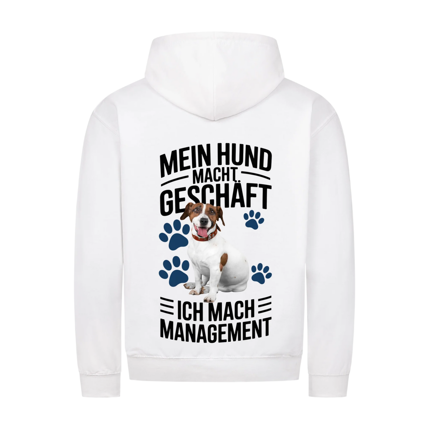 Personalisierbares Hunde Zipper "Mein Hund Macht Geschäft"