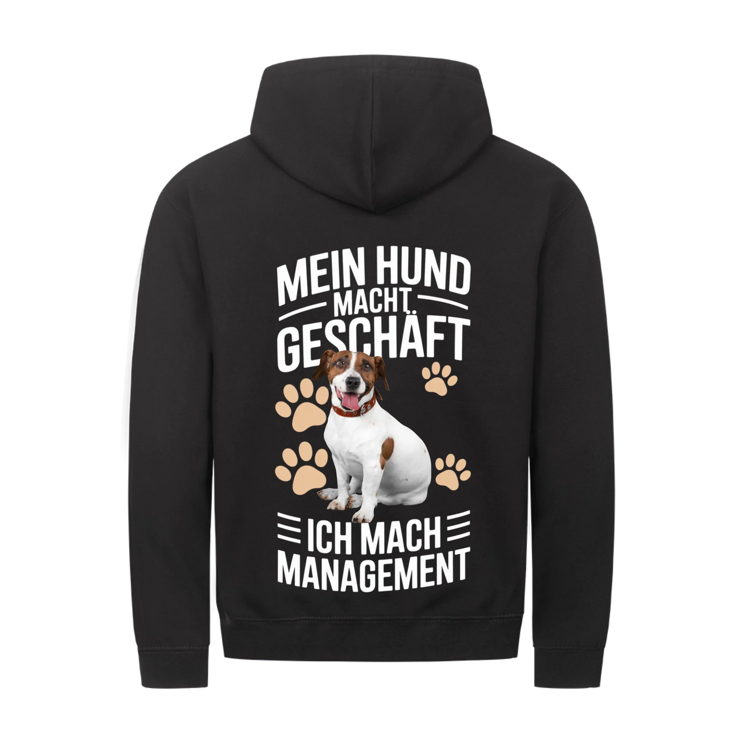 Personalisierbares Hunde Zipper "Mein Hund Macht Geschäft"