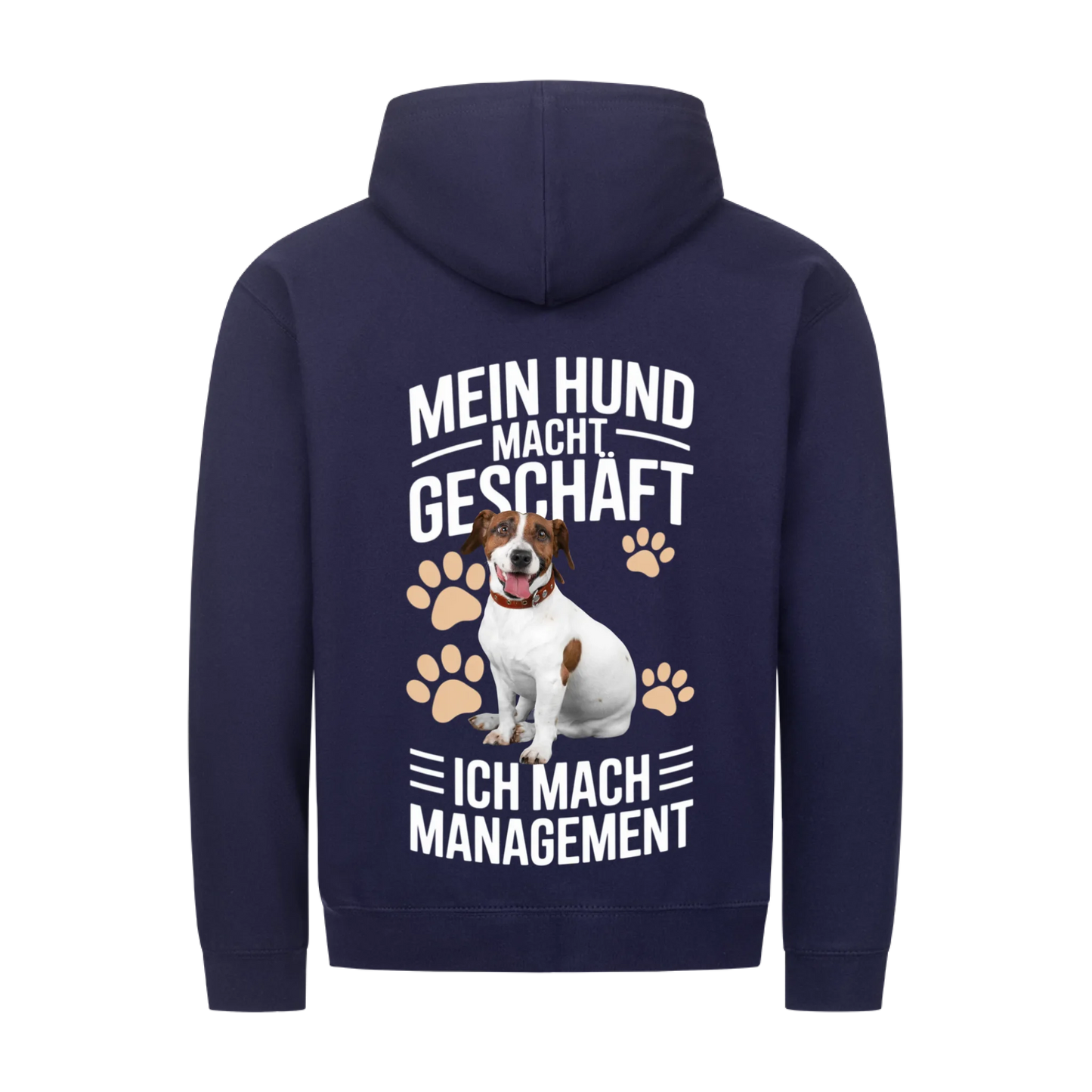 Personalisierbares Hunde Zipper "Mein Hund Macht Geschäft"