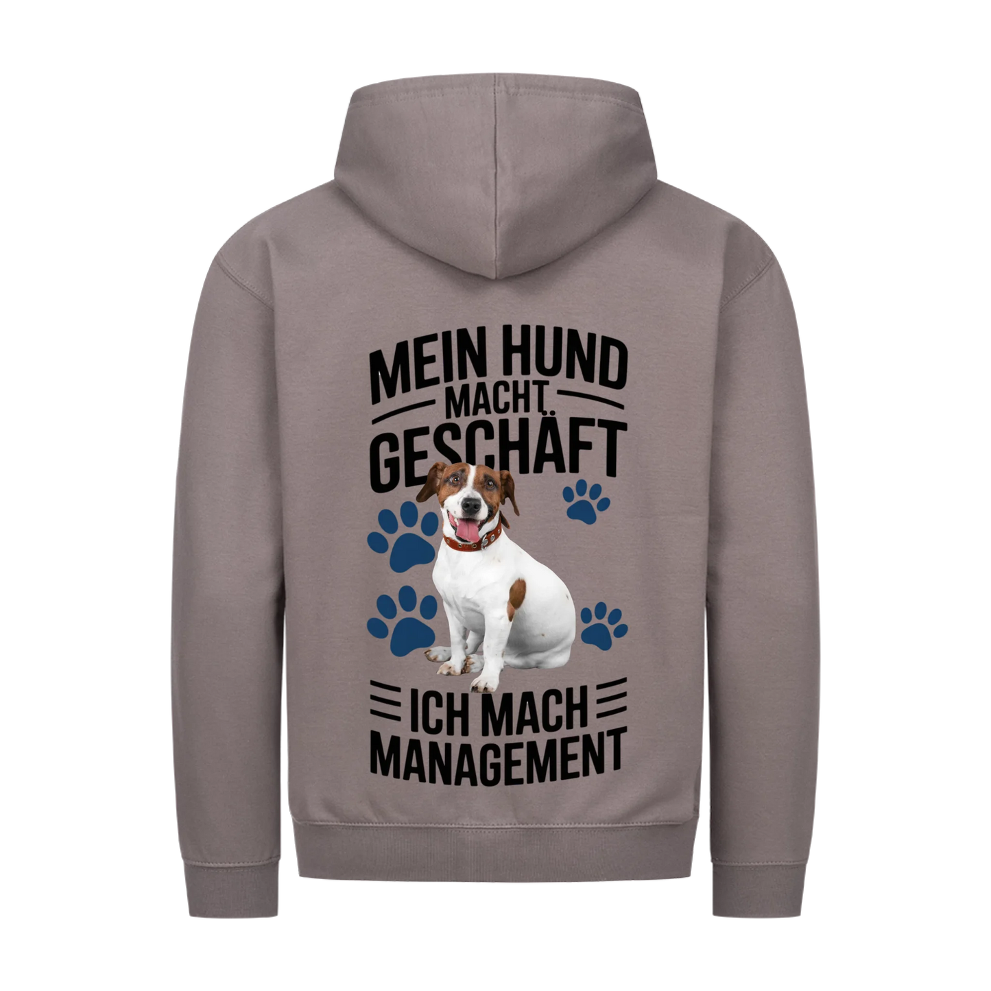 Personalisierbares Hunde Zipper "Mein Hund Macht Geschäft"