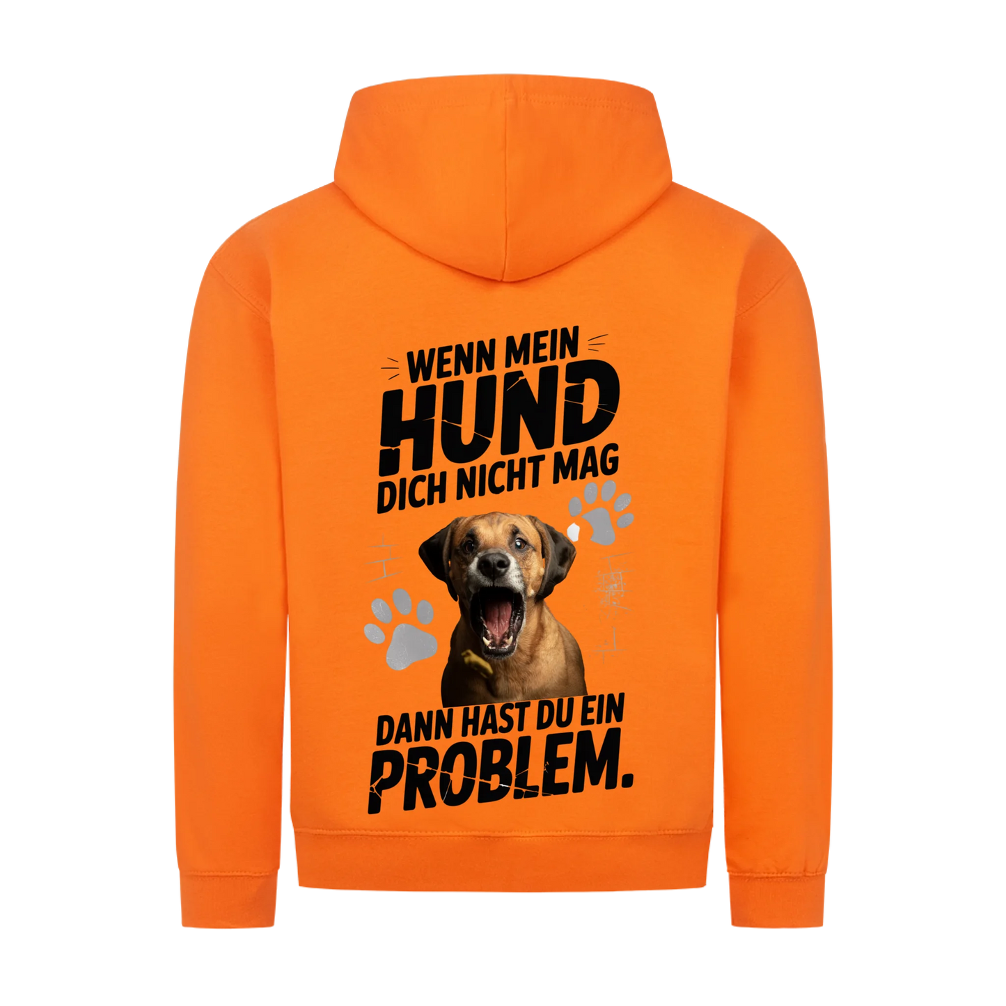 Personalisierbares Hunde Zipper "Wenn Mein Hund Dich Nicht Mag"
