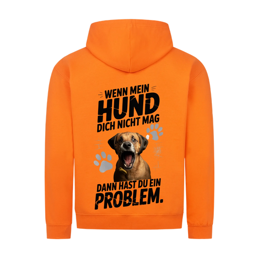 Personalisierbares Hunde Zipper "Wenn Mein Hund Dich Nicht Mag"