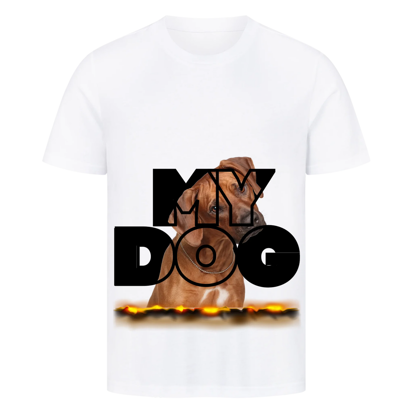 Personalisierbares Hunde T-Shirt "My Dog"