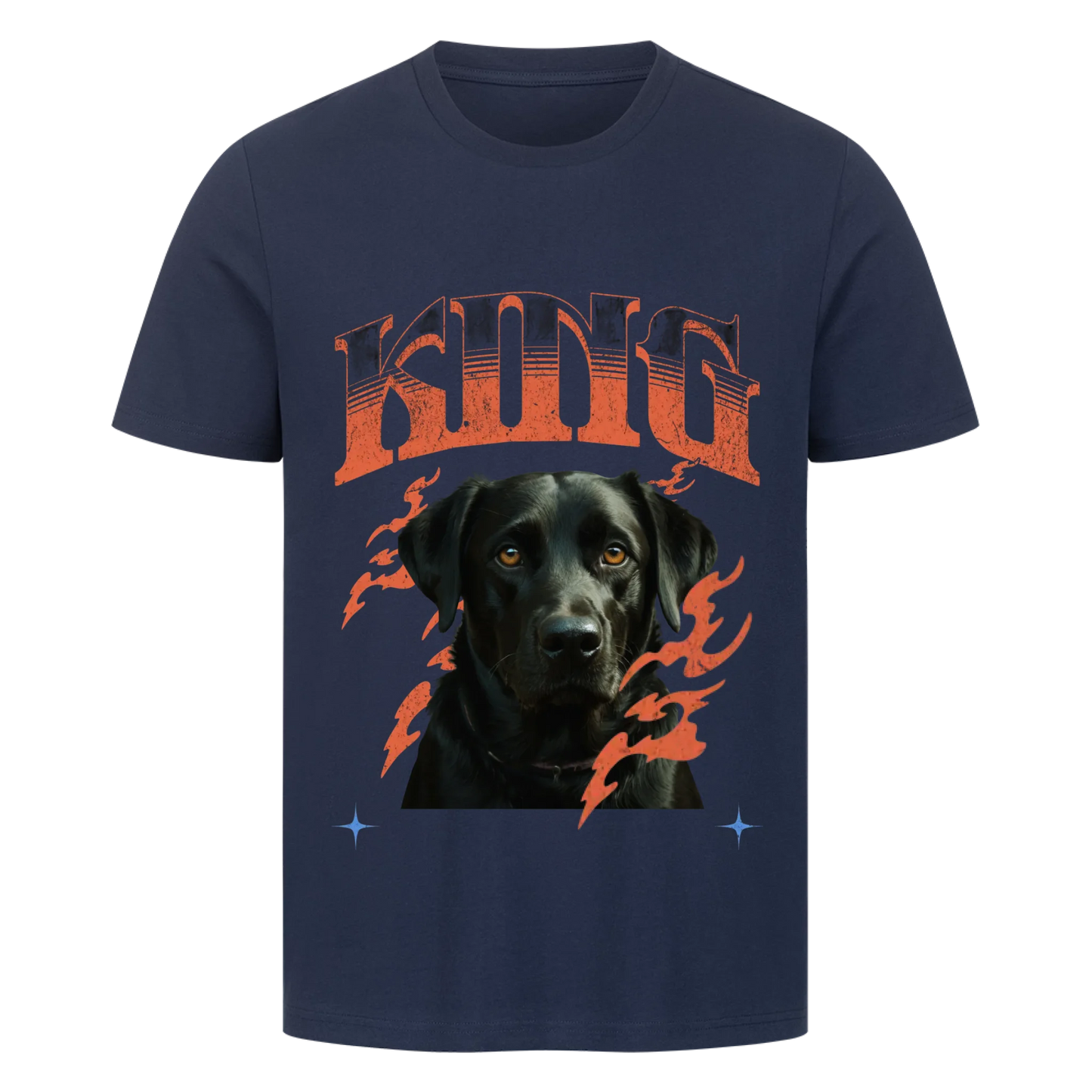 Personalisierbares Hunde T-Shirt "King"