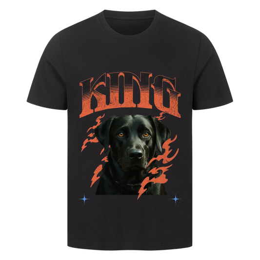 Personalisierbares Hunde T-Shirt "King"