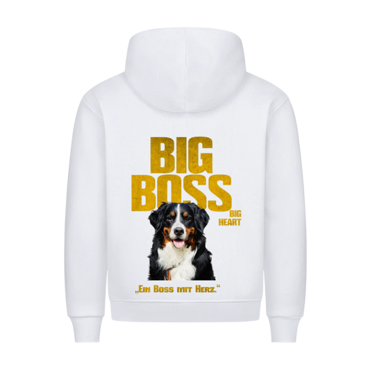 Personalisierbares Hunde Hoodie "Big Boss"