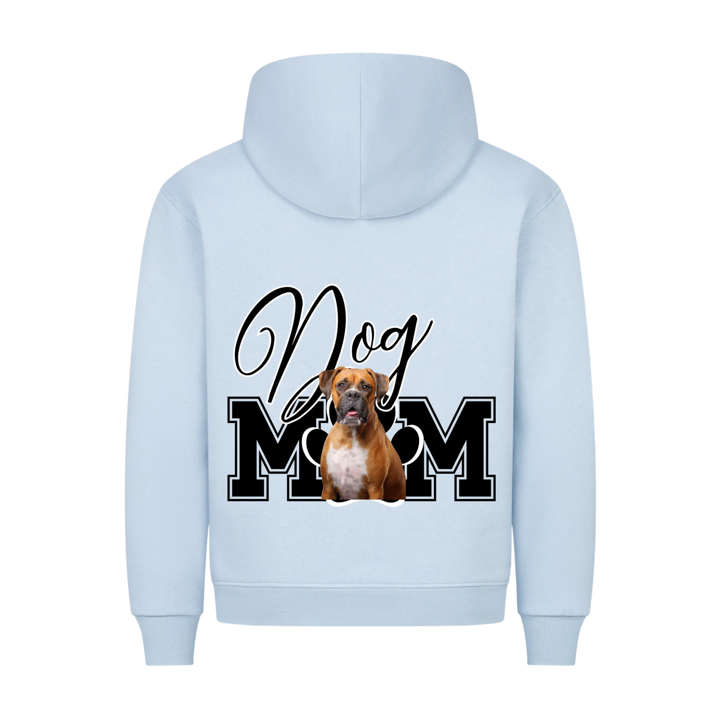 Personalisierbares Hunde Hoodie "Dogmom"