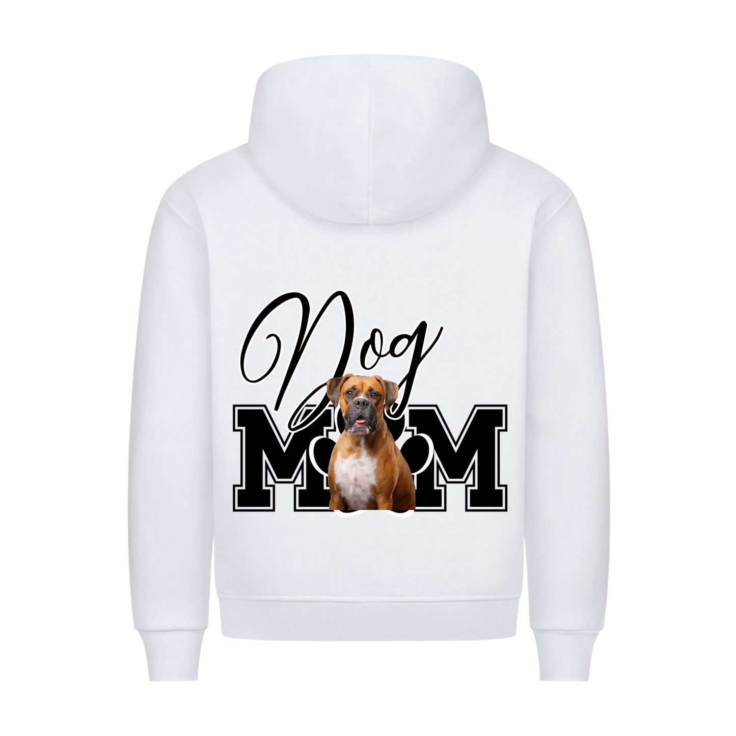 Personalisierbares Hunde Hoodie "Dogmom"