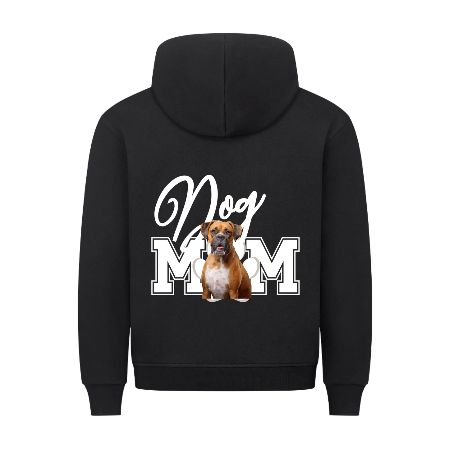 Personalisierbares Hunde Hoodie "Dogmom"