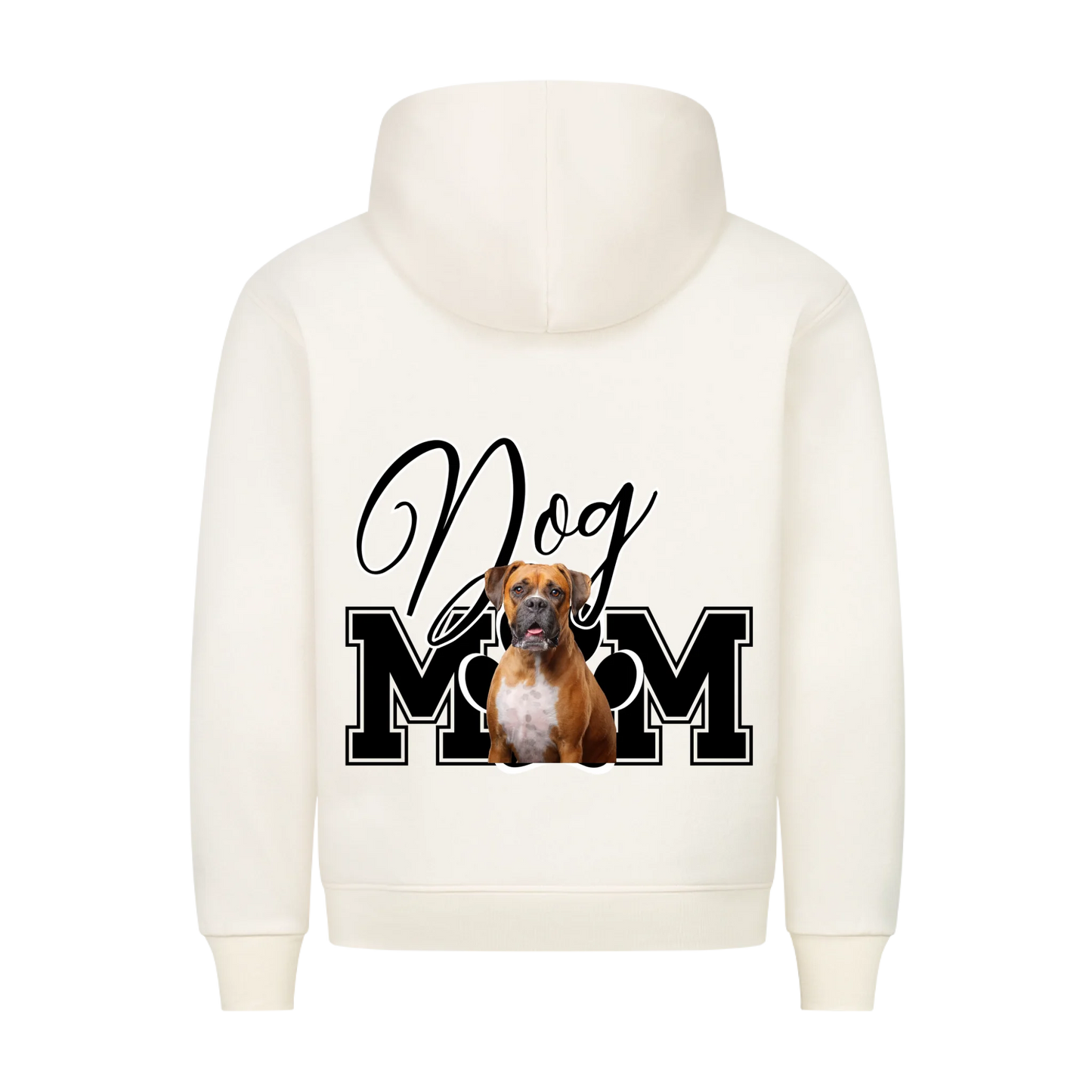 Personalisierbares Hunde Hoodie "Dogmom"