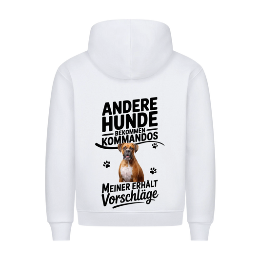 Personalisierbares Hunde Hoodie "Andere Hunde Bekommen Kommando"