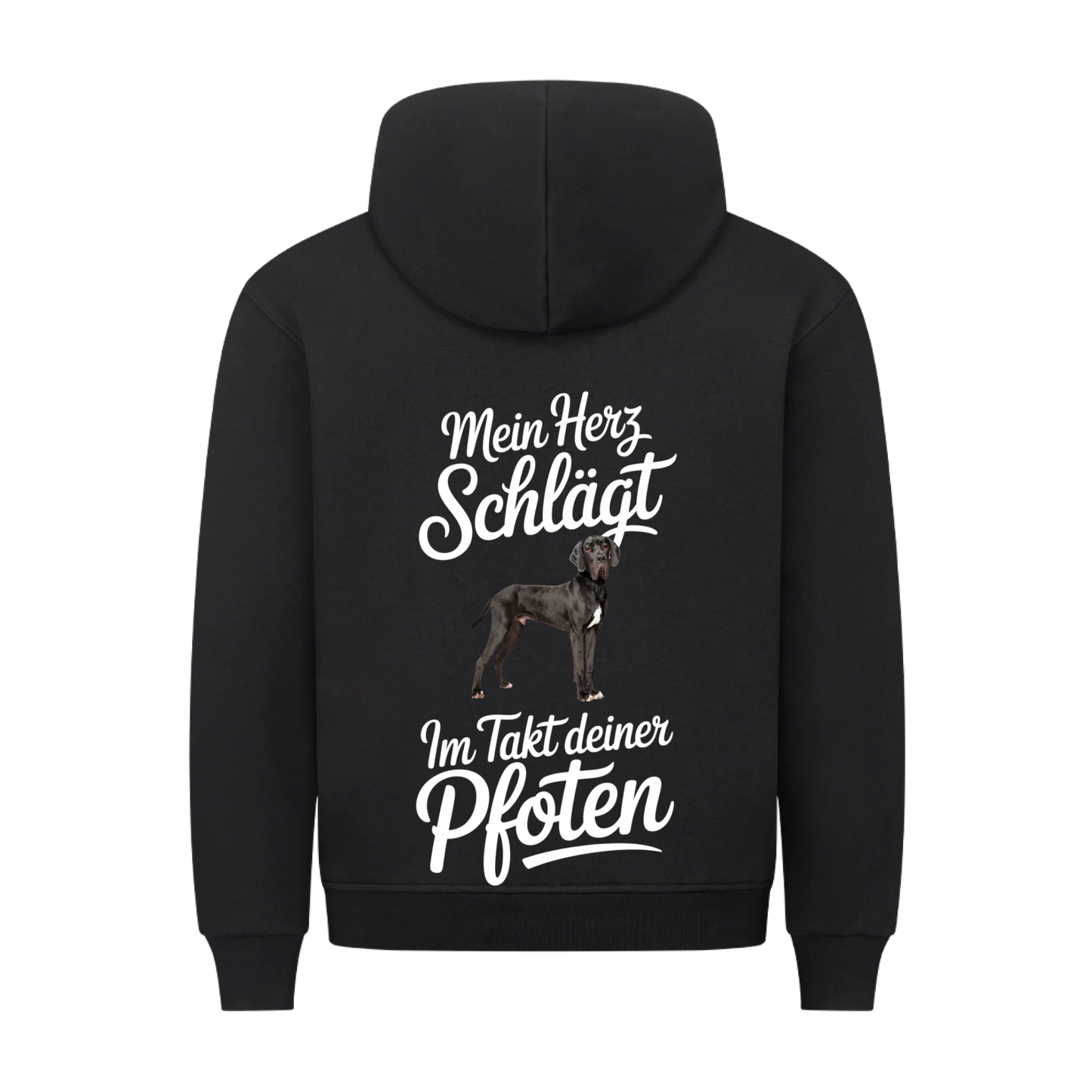 Personalisierbares Hunde Hoodie "Takt Deiner Pfoten"