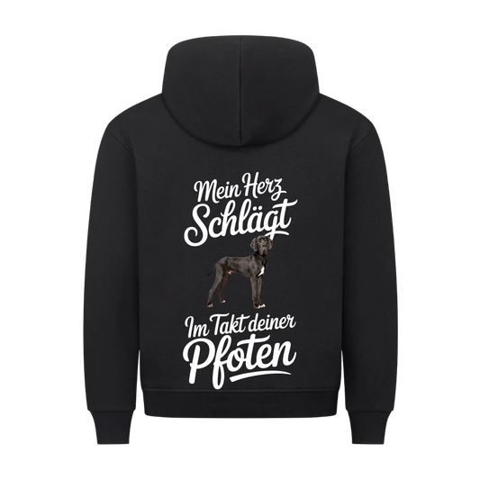 Personalisierbares Hunde Hoodie "Takt Deiner Pfoten"