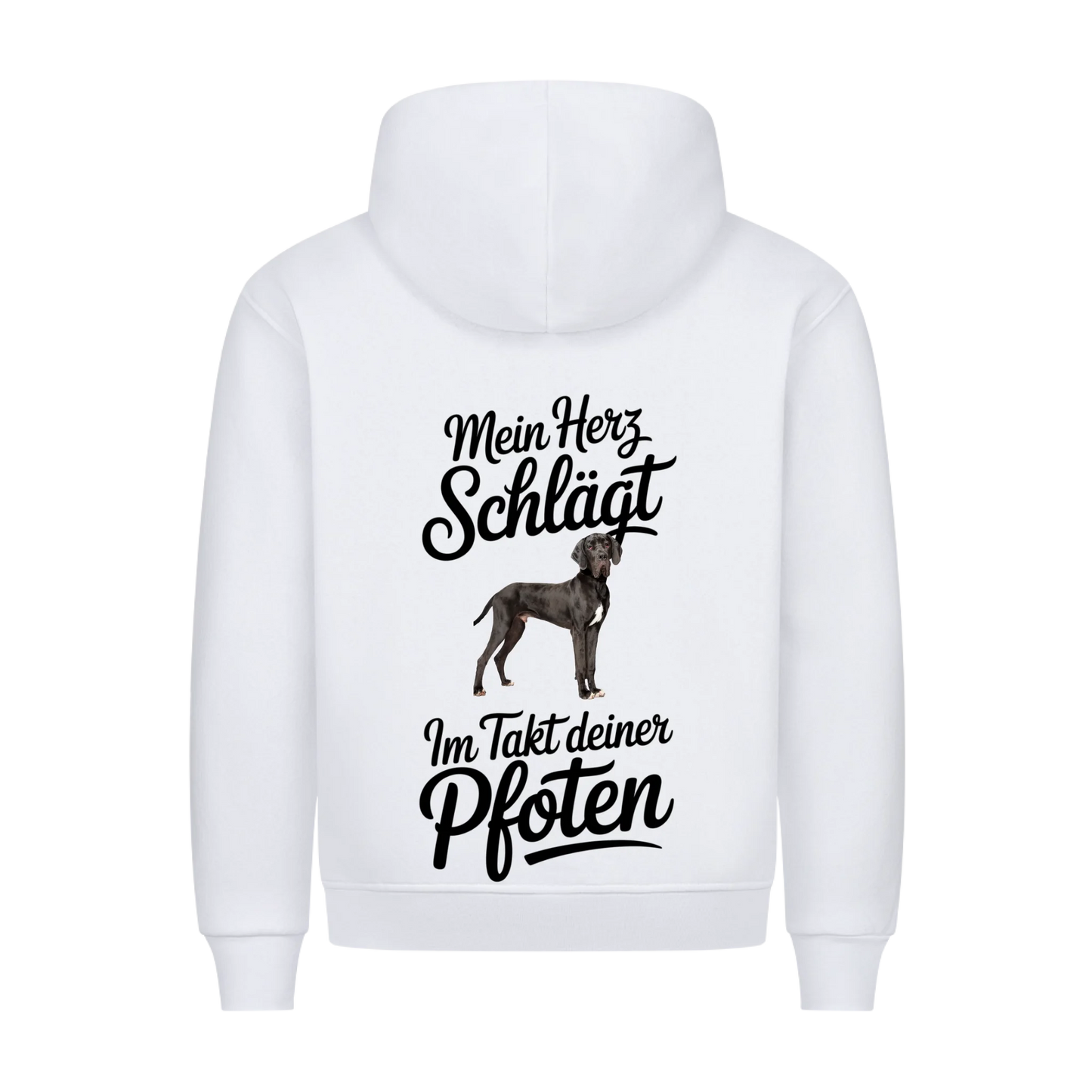 Personalisierbares Hunde Hoodie "Takt Deiner Pfoten"