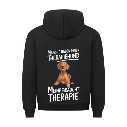 Personalisierbares Hunde Hoodie "Andere Haben Einen Therapiehund"