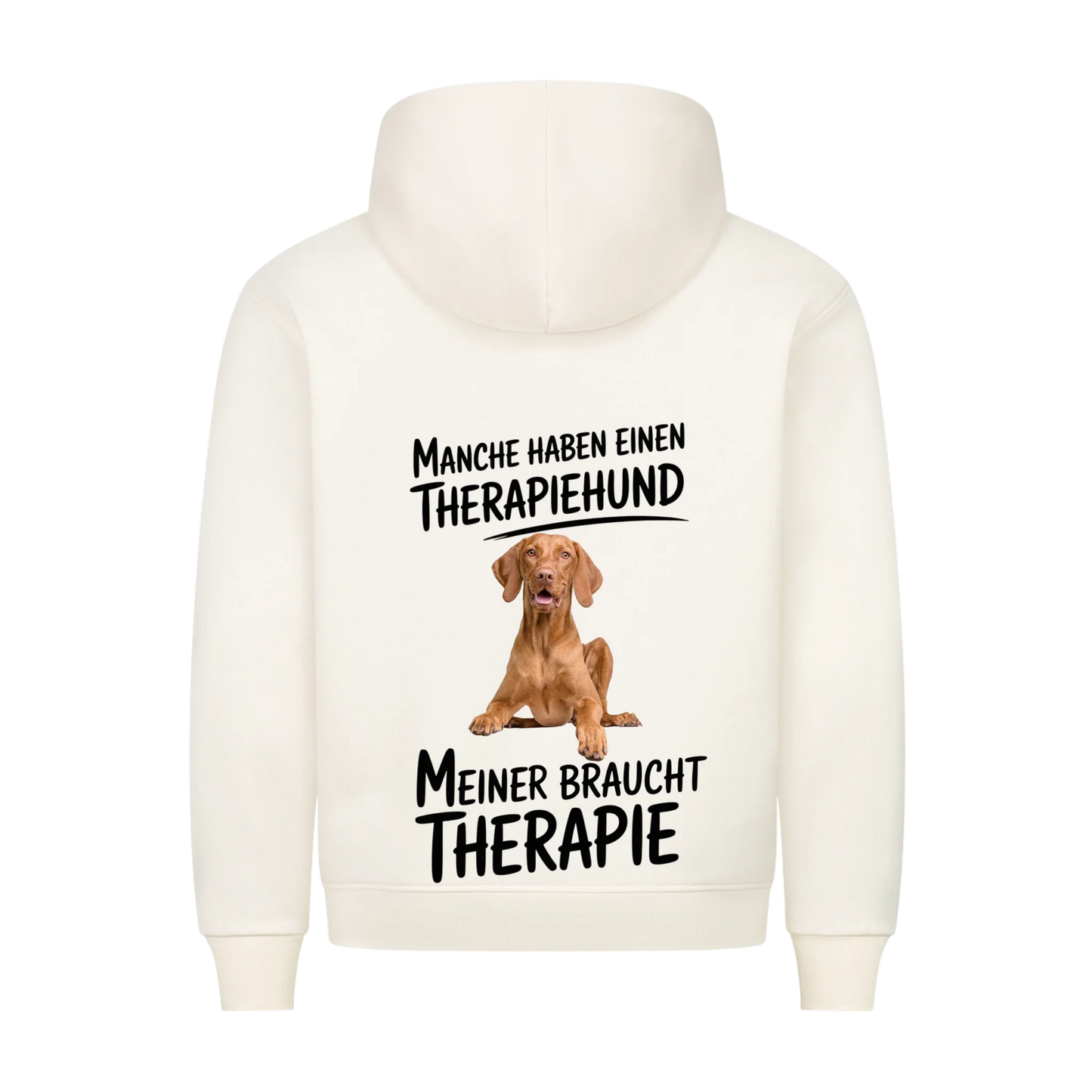 Personalisierbares Hunde Hoodie "Andere Haben Einen Therapiehund"