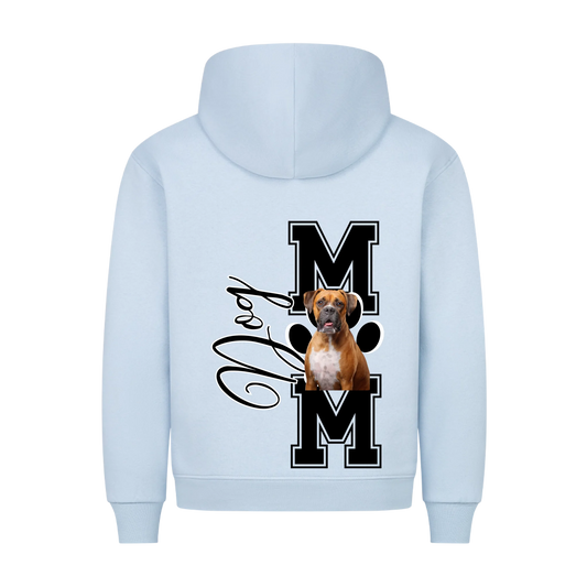 Personalisierbares Hunde Hoodie "Dog Mom"