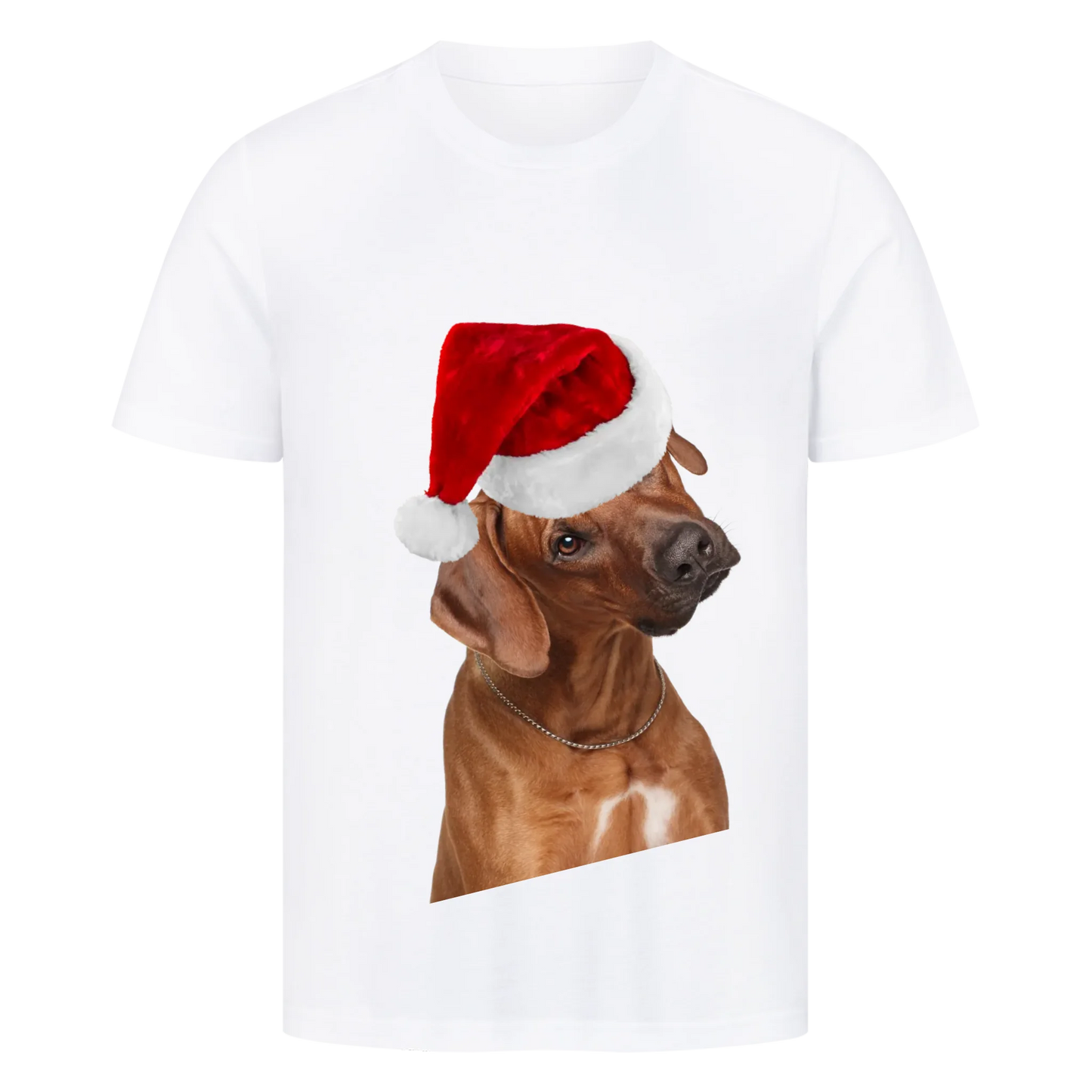 Personalisierbares Hunde T-Shirt „Weihnachtsdoggy“