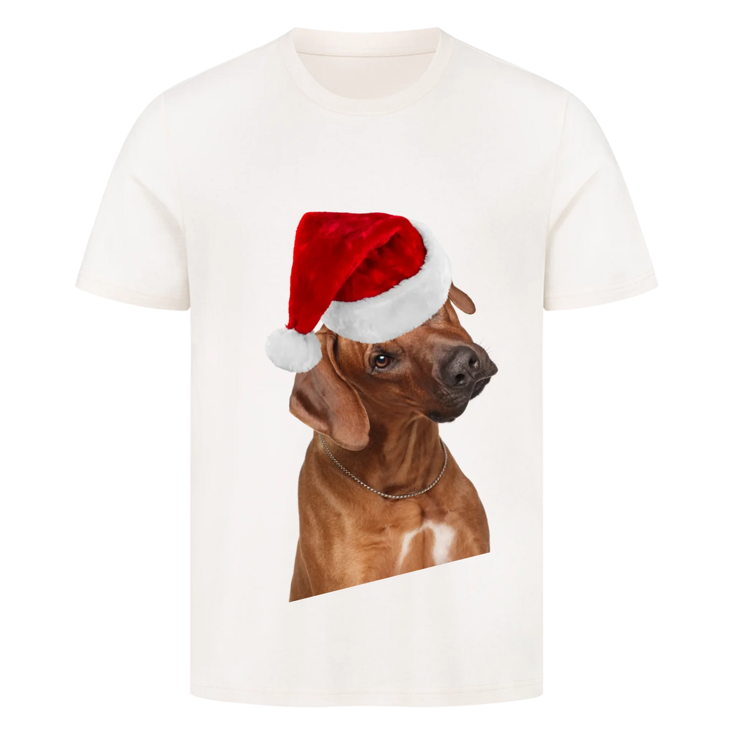 Personalisierbares Hunde T-Shirt „Weihnachtsdoggy“