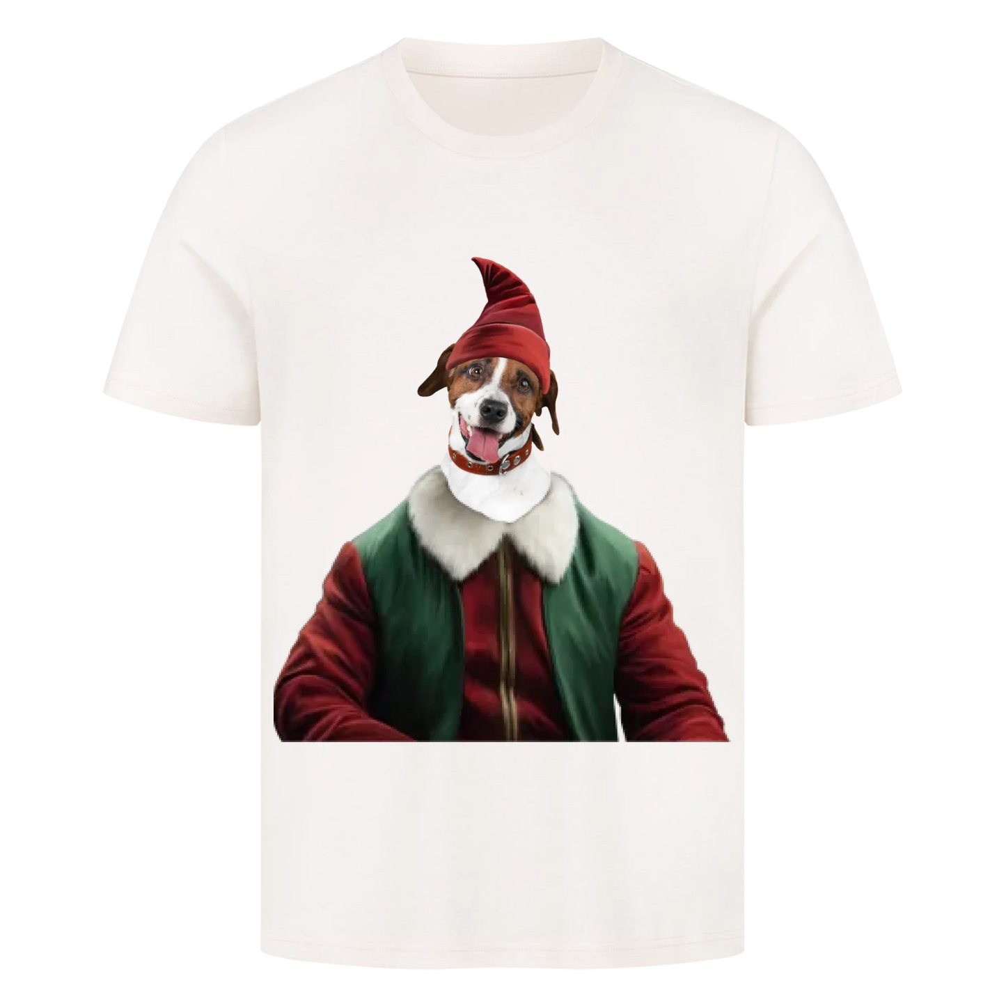 Personalisierbares Hunde T-Shirt "Der Wichtelhund – Christmas Special"