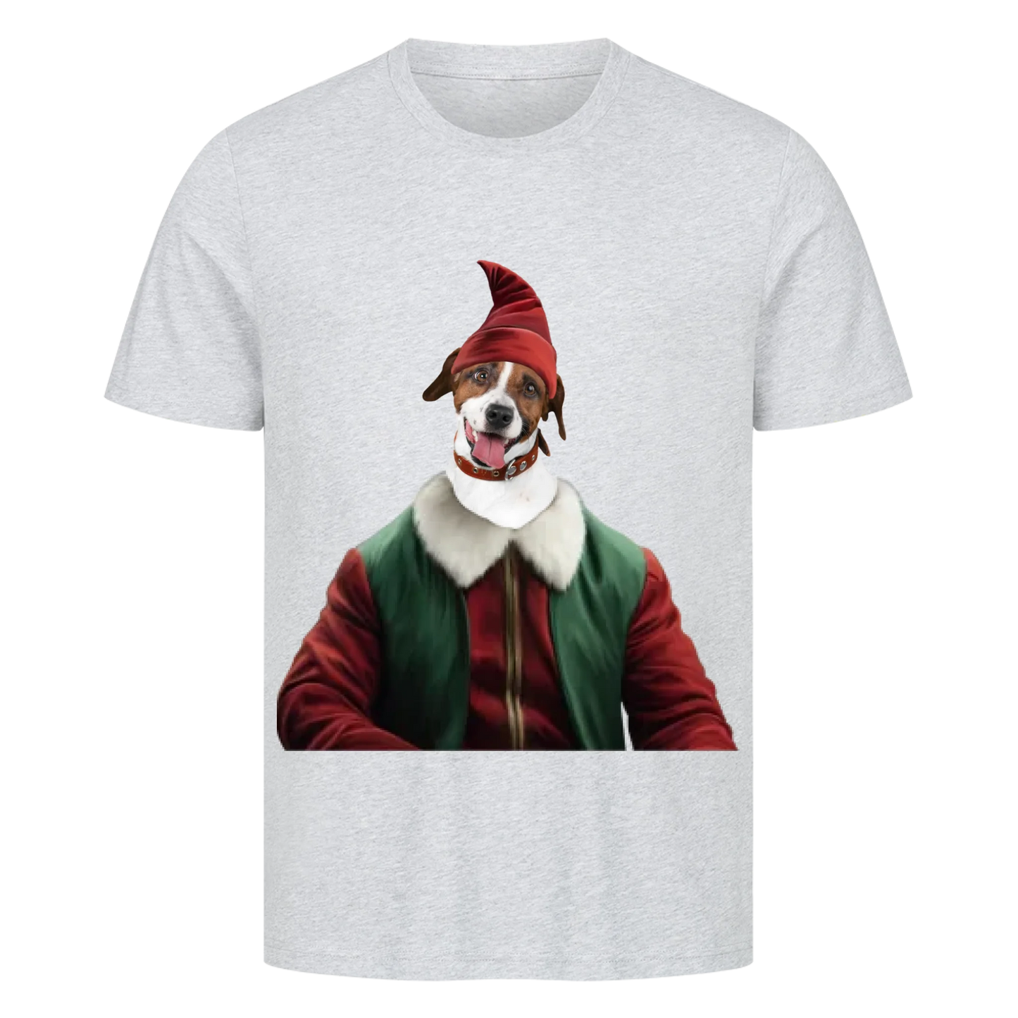 Personalisierbares Hunde T-Shirt "Der Wichtelhund – Christmas Special"