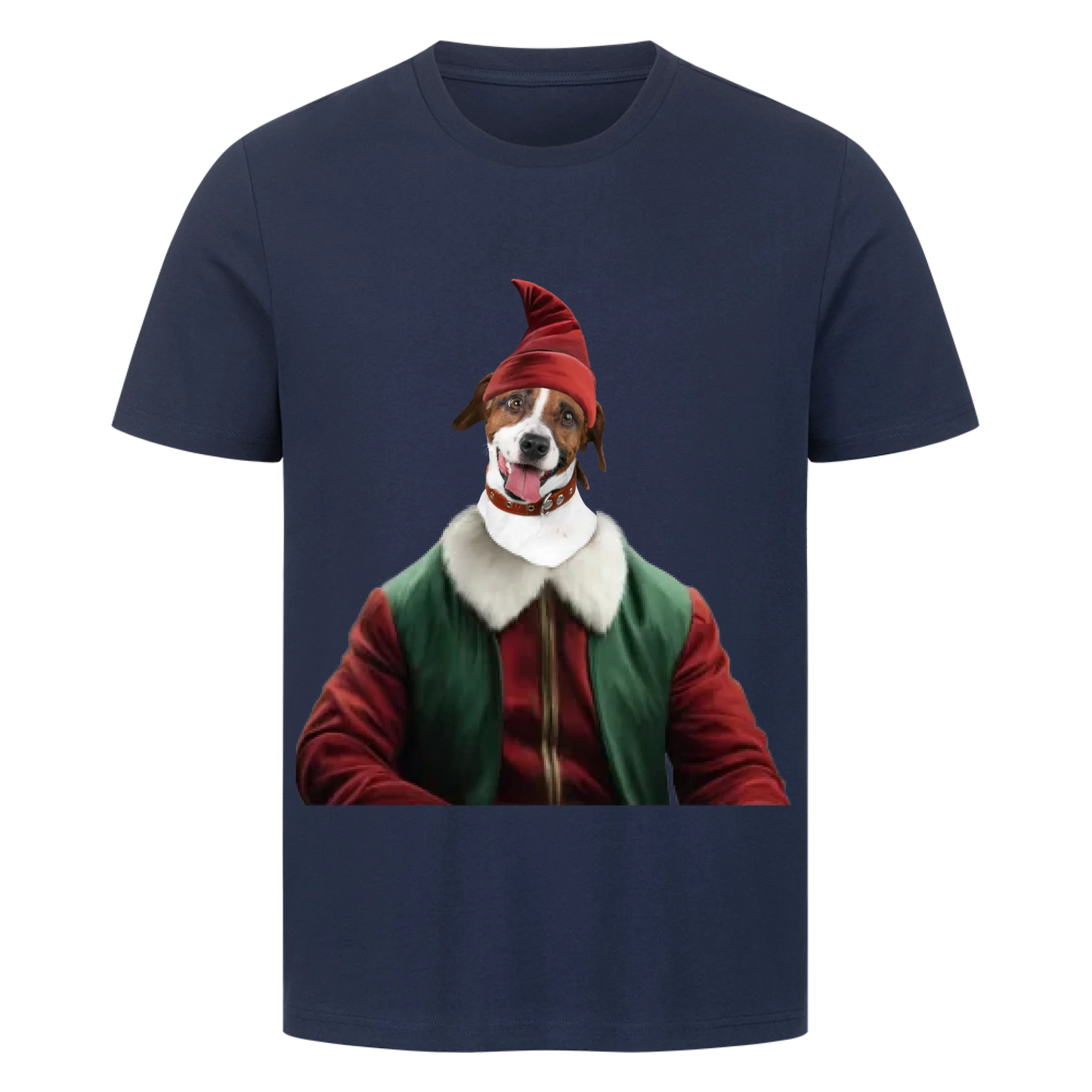 Personalisierbares Hunde T-Shirt "Der Wichtelhund – Christmas Special"
