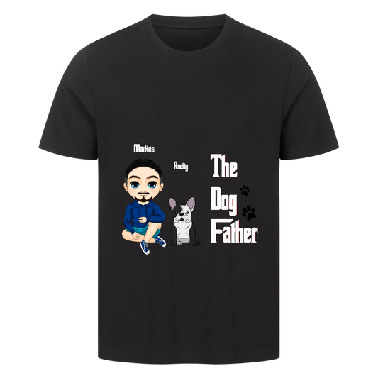 Personalisierbares Hunde T-Shirt  "The Dog Father - Der Hunde Vater"